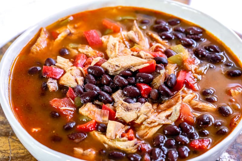 Turkey and Black Bean Chili