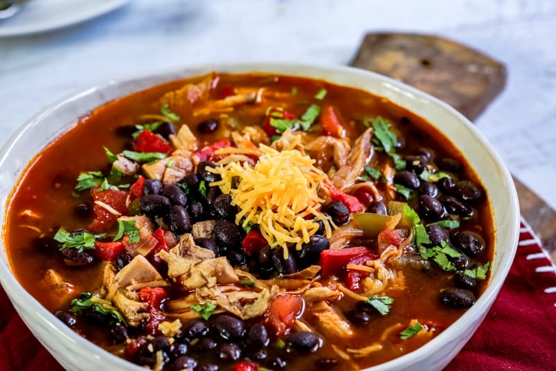 Turkey and Black Bean Chili