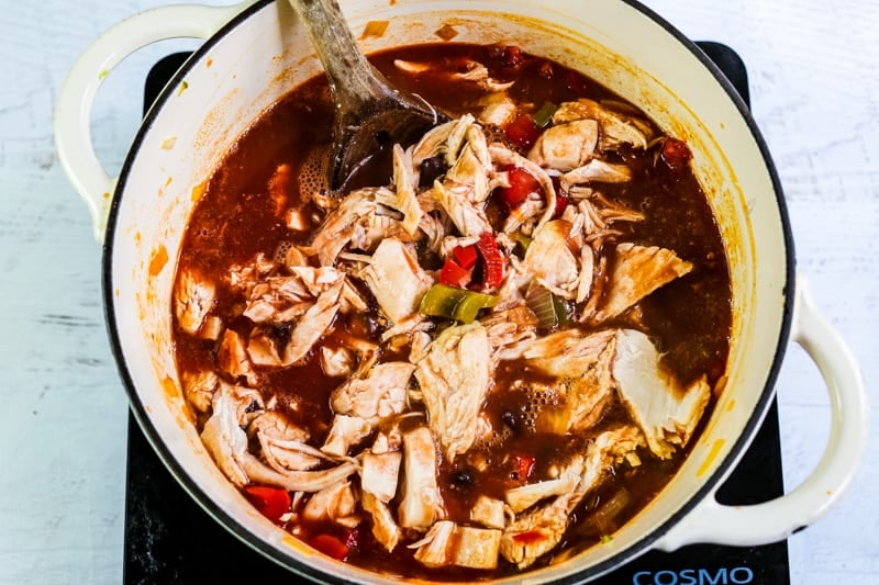 Turkey and Black Bean Chili ingredients