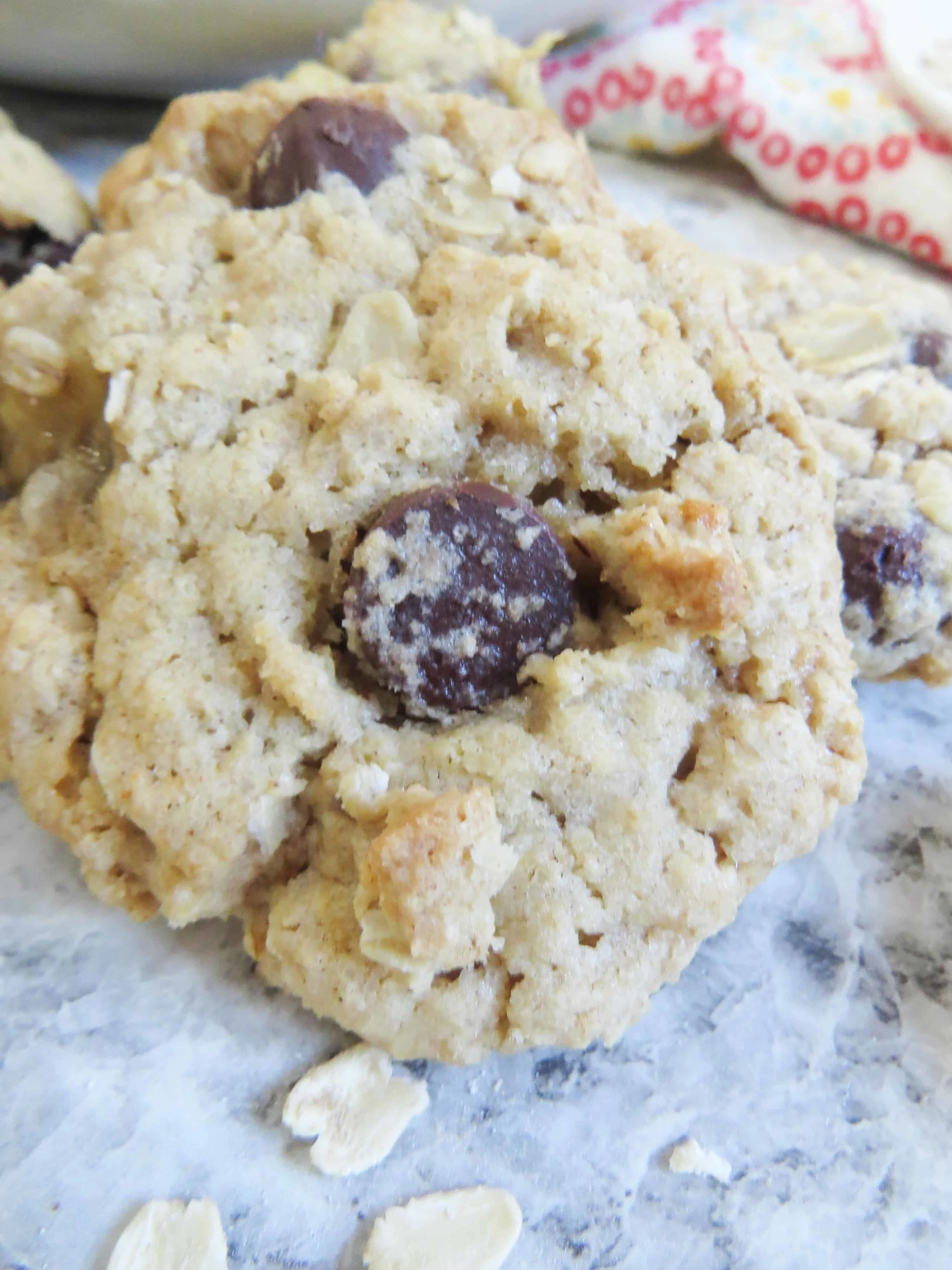 Oatmeal Banana Chocolate Chip Cookies Marathons & Motivation