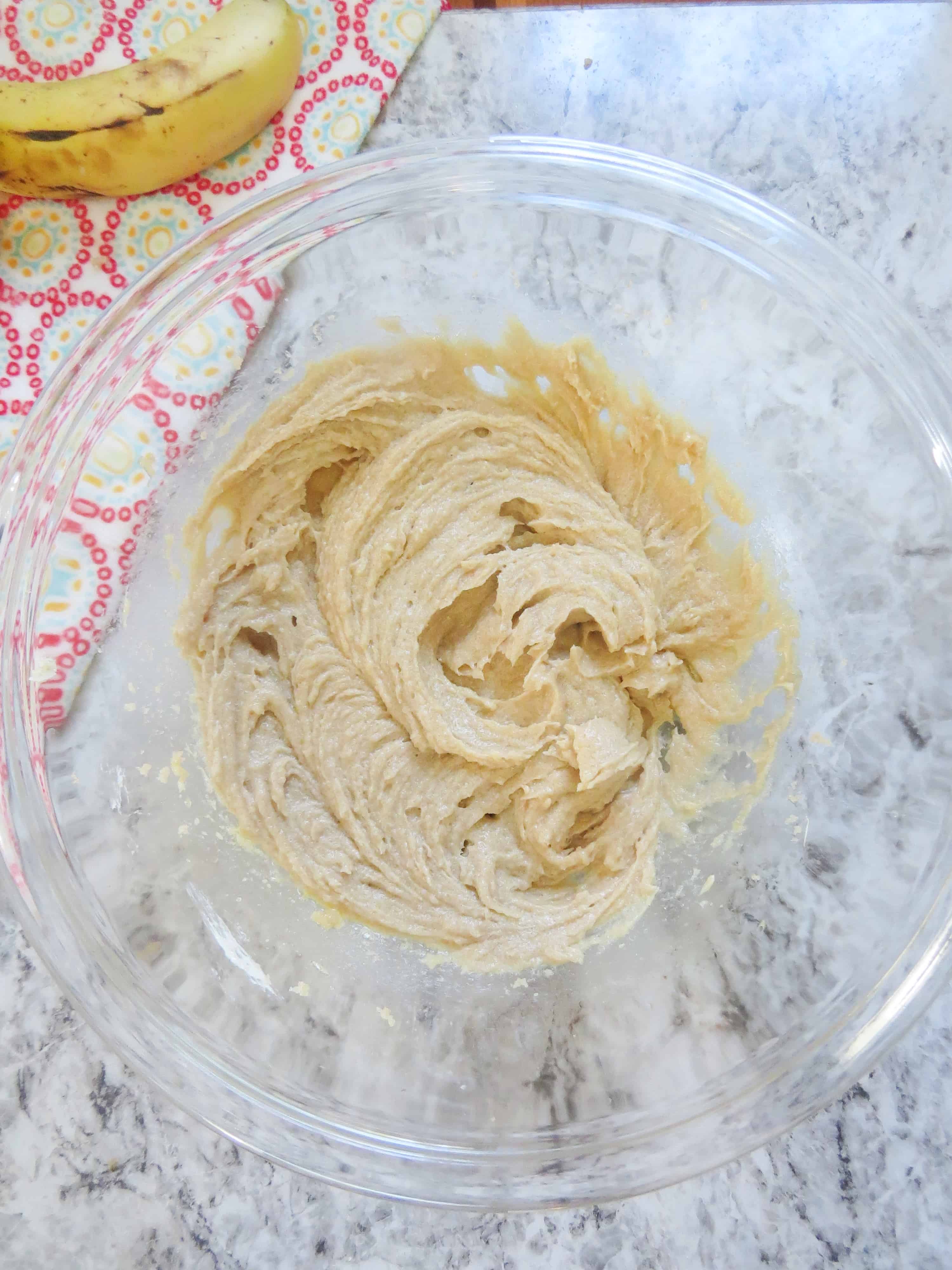 Oatmeal Banana Chocolate Chip Cookie Batter