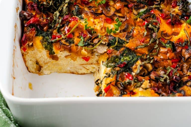 Easy Vegetarian Breakfast Casserole