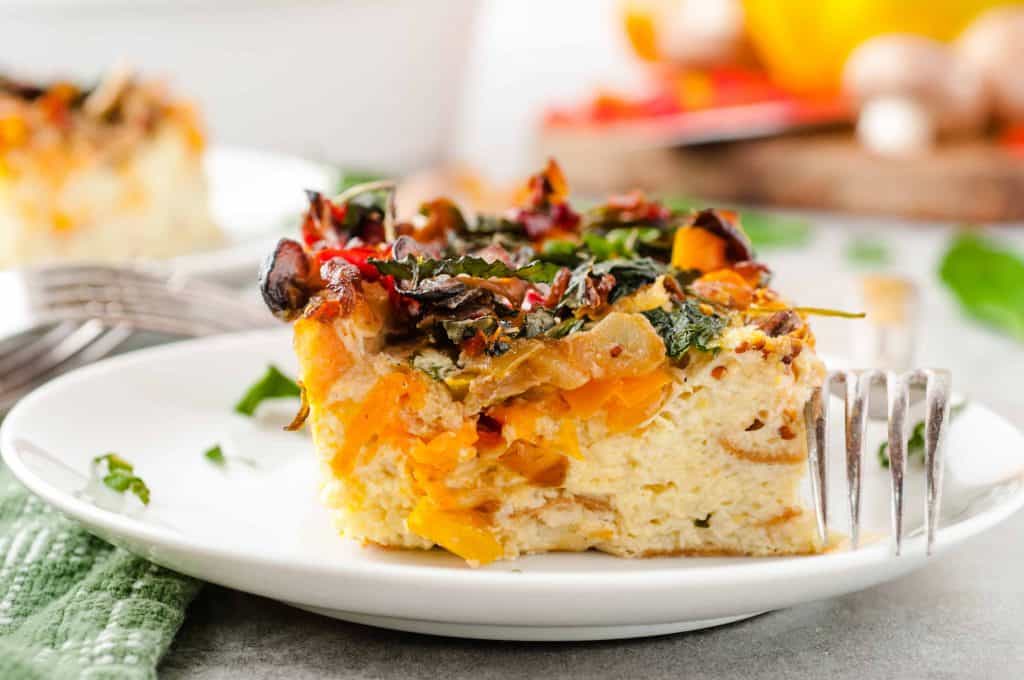 Easy Vegetarian Breakfast Casserole
