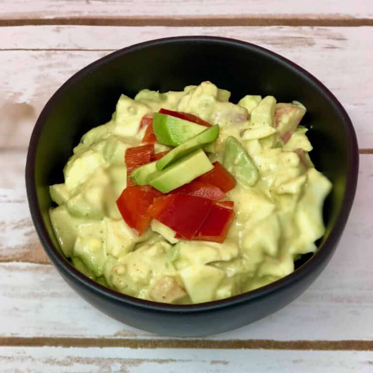 Delicious Curried Avocado Egg Salad