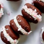 Chocolate Candy Cane Cookies