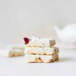 Cranberry and Rosemary Shortbread