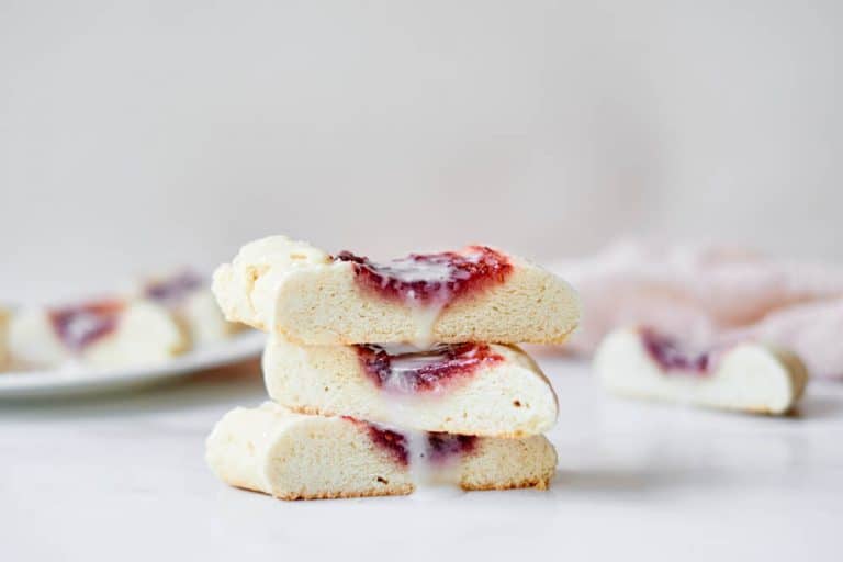 Raspberry Shortbread Cookies
