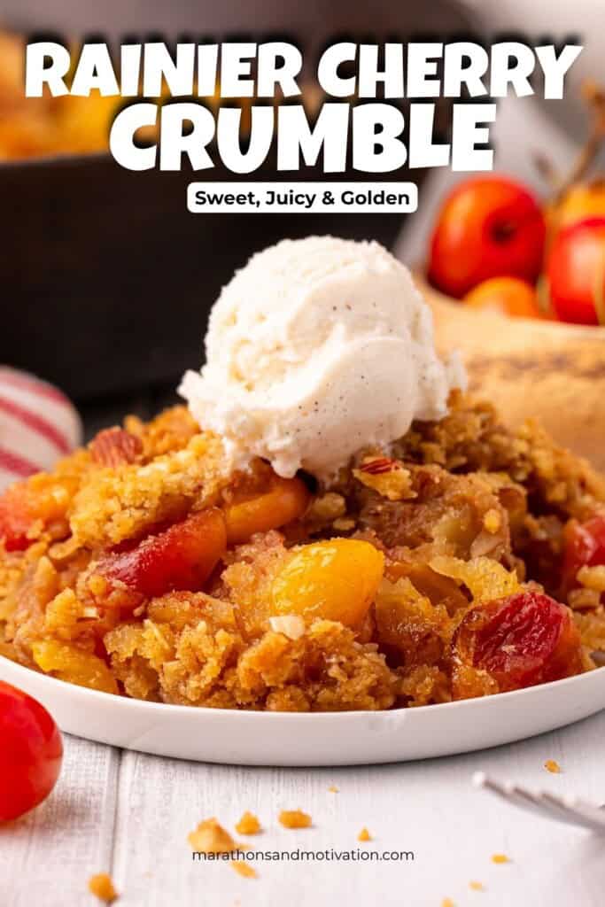 Rainier Cherry Crumble Pin