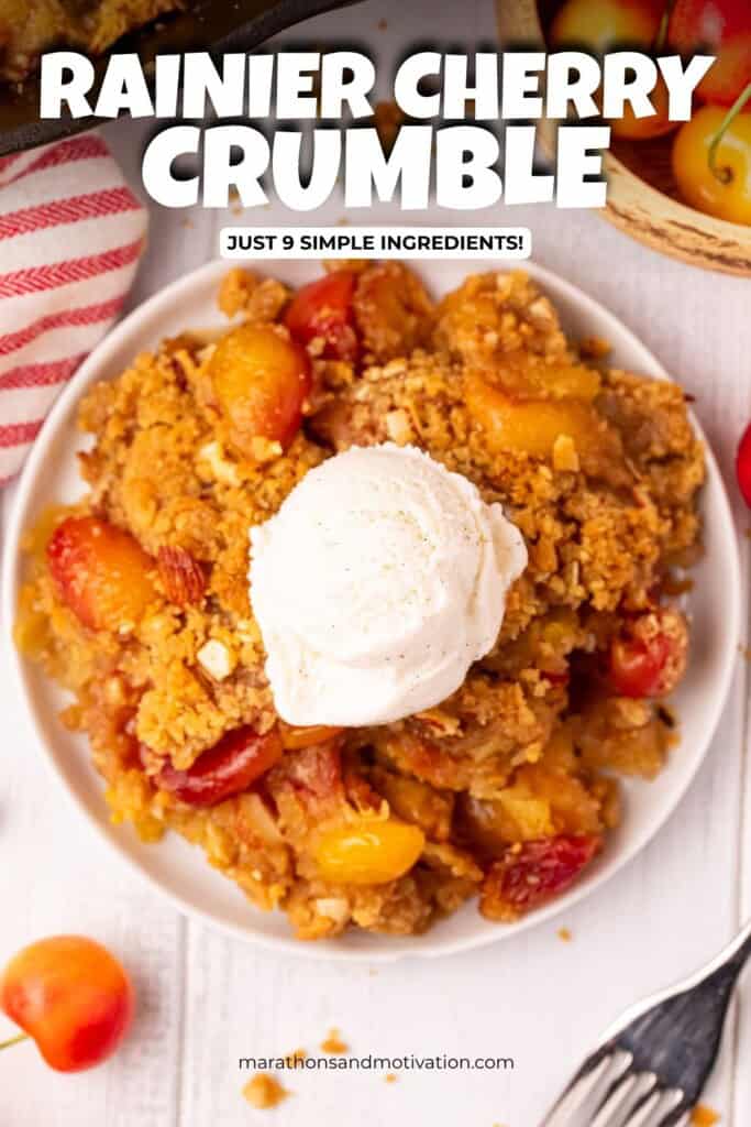 Rainier Cherry Crumble Pin