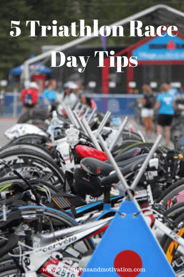 Five Triathlon Race Day Tips: Sprint Triathlon | Half Ironman Triathlon | Olympic Distance Triathlon | Ironman Triathlon | #triathlon #triathlontips