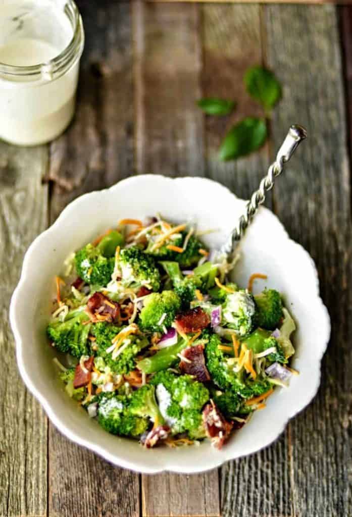Broccoli Salad on the Light Side