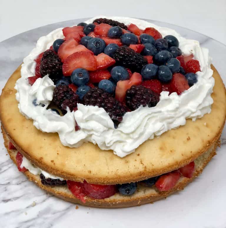 Triple Berry Shortcake