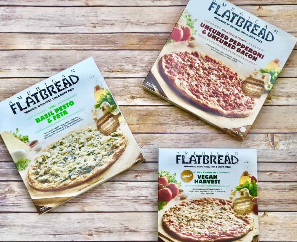 Tips for quick and easy weeknight meals: Meal Prep, Meal Planning, Doubling recipes, Frozen American Flatbread Pizzas #ad #AmericanFlatBreadFrozenPizza