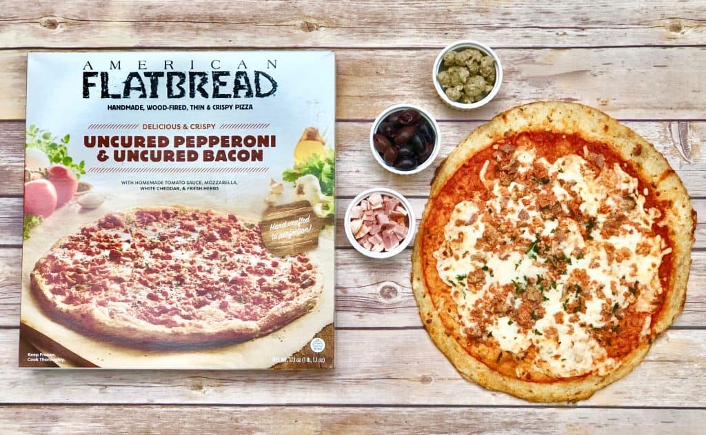 Tips for quick and easy weeknight meals: Meal Prep, Meal Planning, Doubling recipes, Frozen American Flatbread Pizzas #ad #AmericanFlatBreadFrozenPizza