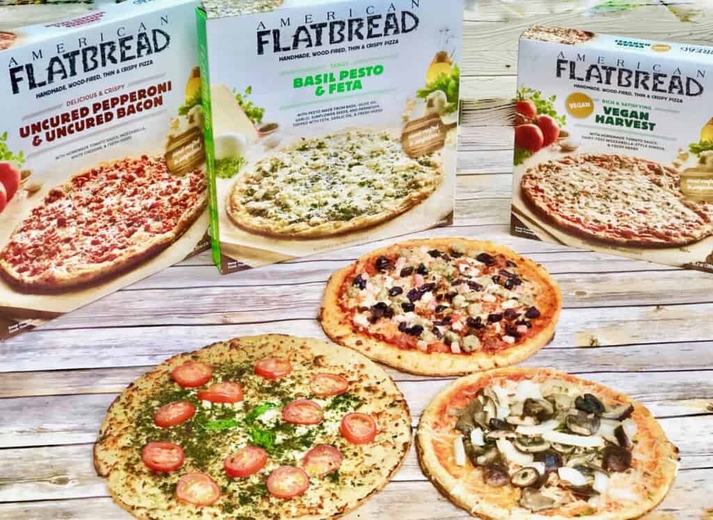Tips for quick and easy weeknight meals: Meal Prep, Meal Planning, Doubling recipes, Frozen American Flatbread Pizzas #ad #AmericanFlatBreadFrozenPizza