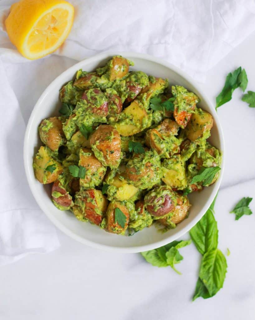 Healthy Herbed Potato Salad