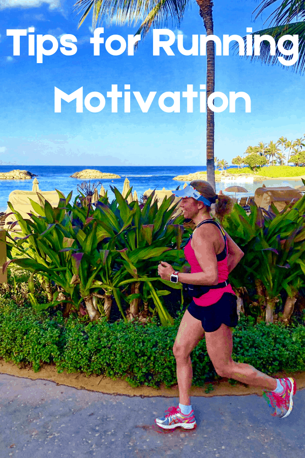 Fit Woman running in Hawaii