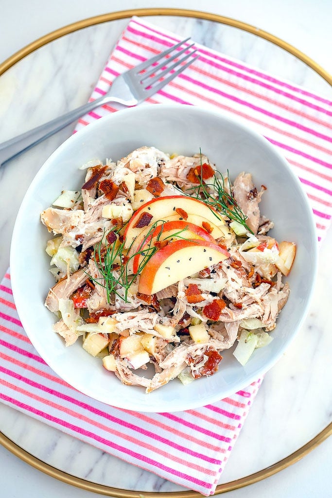 Apple, Fennel and Bacon Chicken Salad