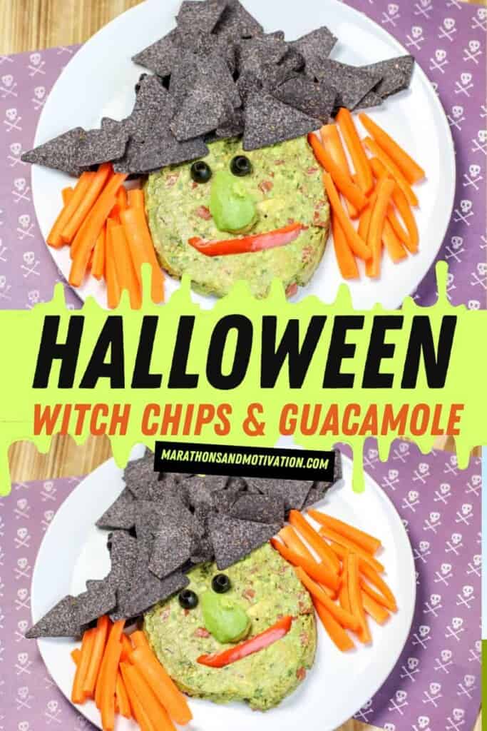 Halloween Witch Chips and Guacamole Pin.