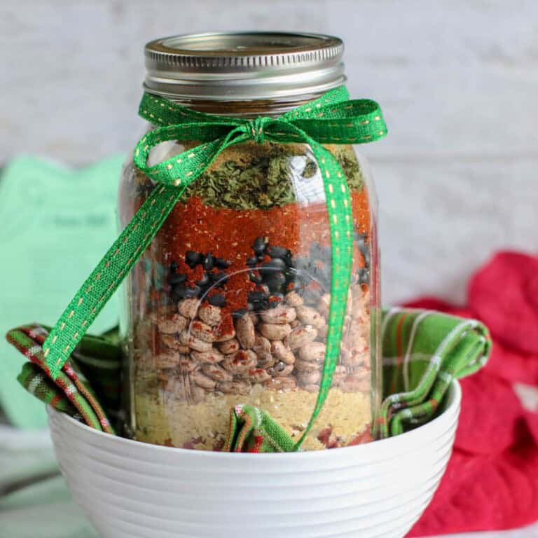 3 bean chili gift jar.