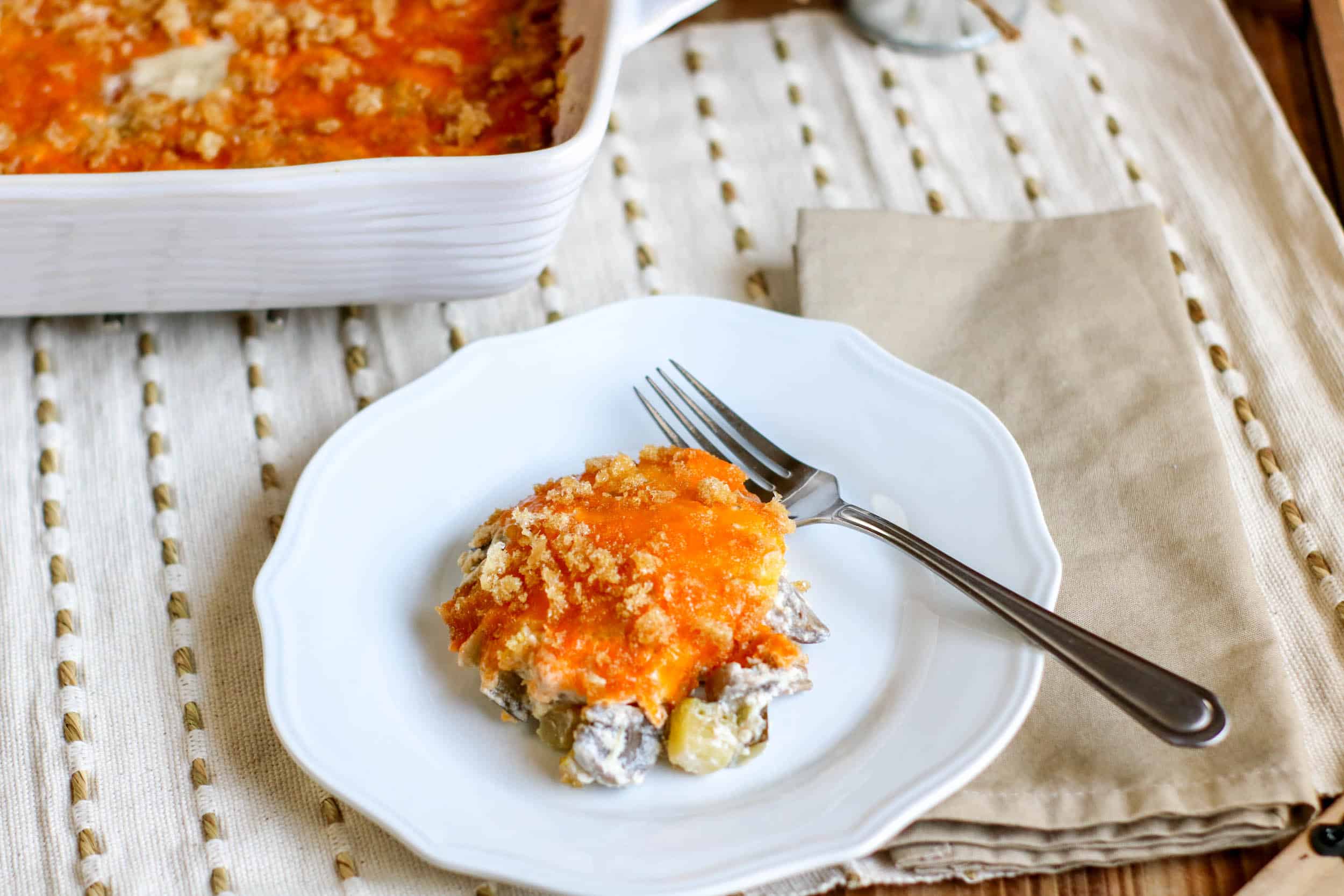 Low Carb Squash Casserole 