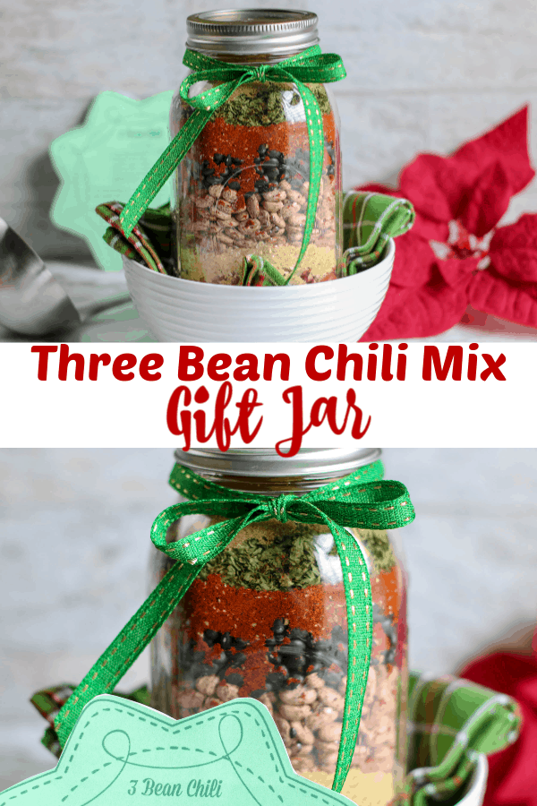 Three Bean Chili Mix Gift Jar