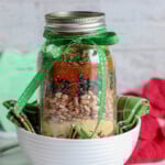 Three Bean Chili Mix Gift Jar.