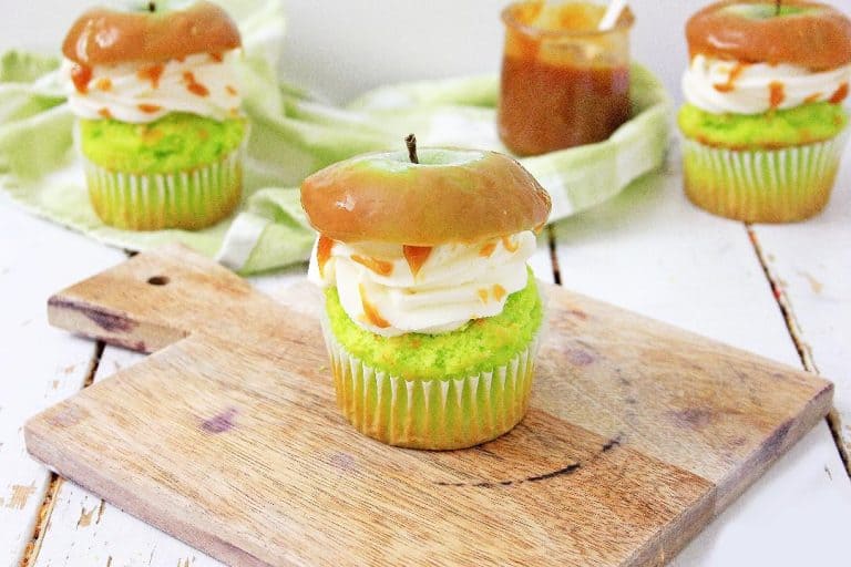 Delicious Caramel Apple Cupcakes