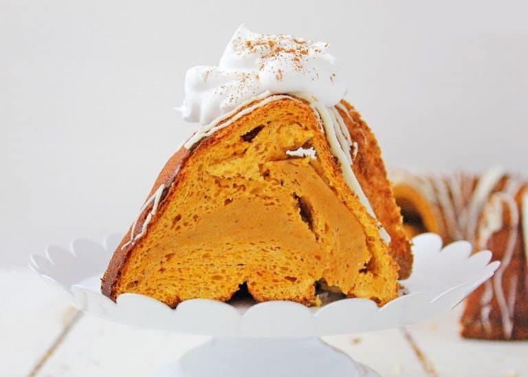 Pumpkin Angel Food Cake