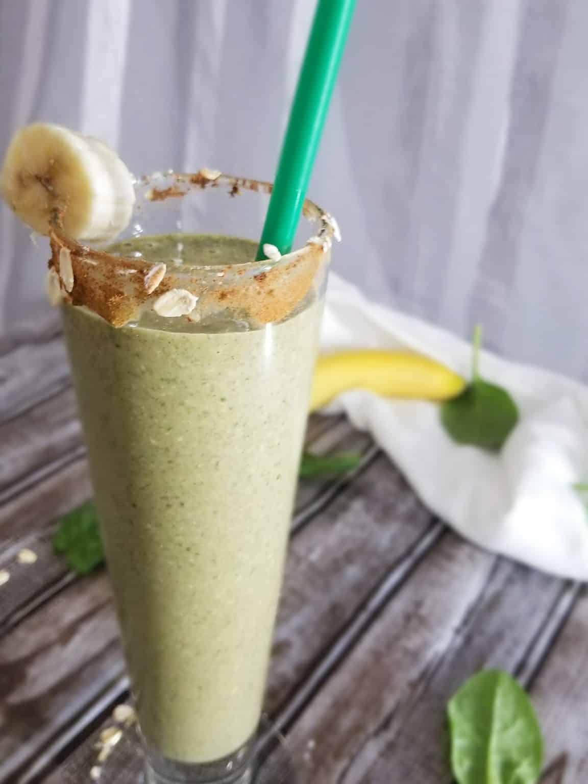 Banana Cinnamon Smoothie Marathons & Motivation
