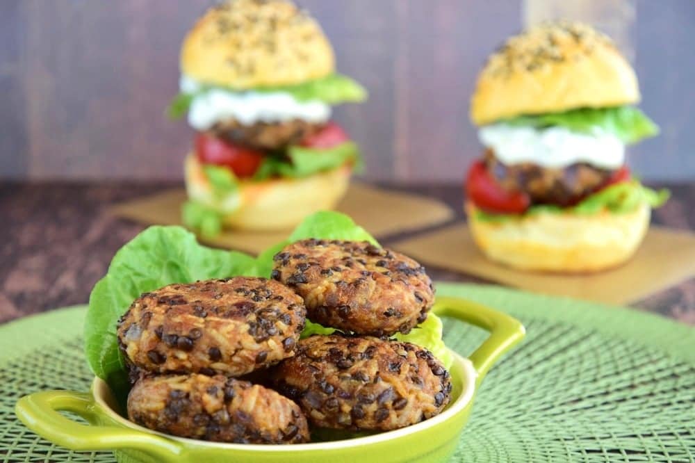 Vegan Lentil Burgers