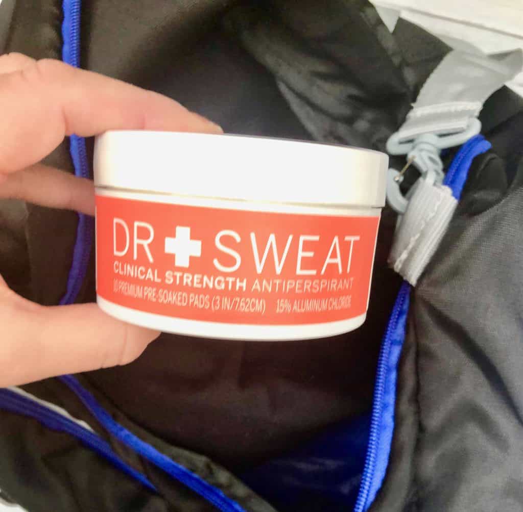 Dr. Sweat Clinical Strength Antiperspirant Deodorant Pads