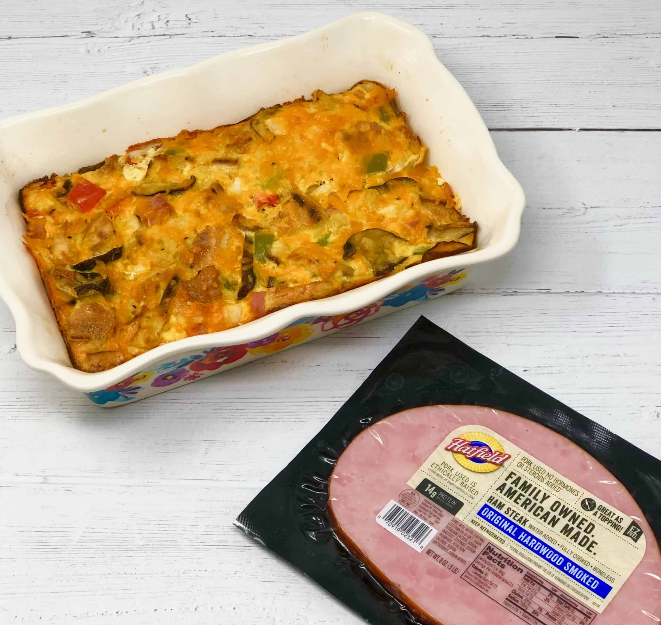Hatfield Ham and Veggie Strata