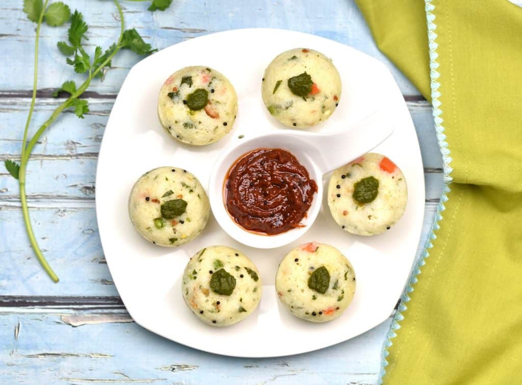 Instant Pot Rava Idli