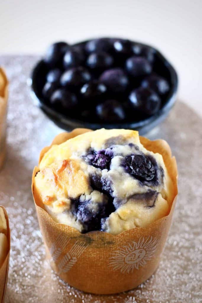 Gluten-free blueberry muffins