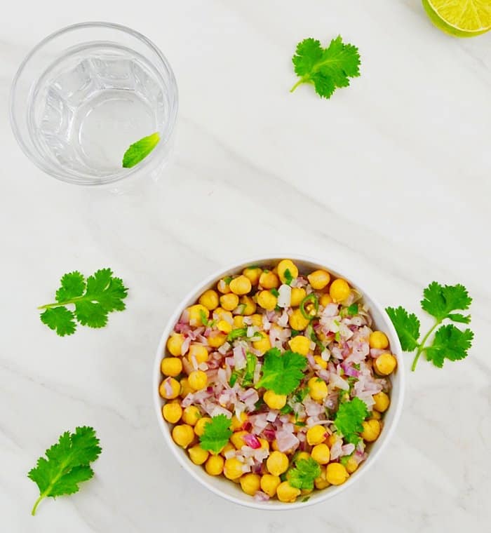 Simple Chickpea Salad