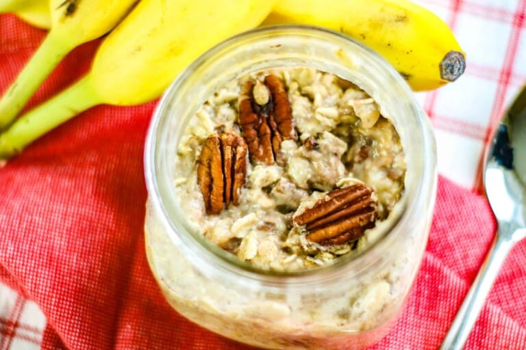 Banana Bread Overnight Oats