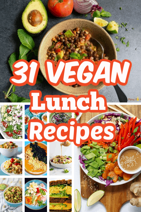 31 Vegan Lunch Recipes