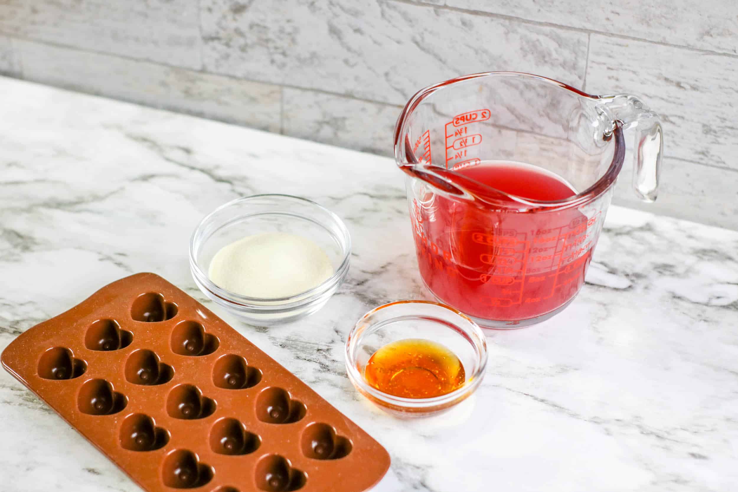 Ingredients for healthy gummies