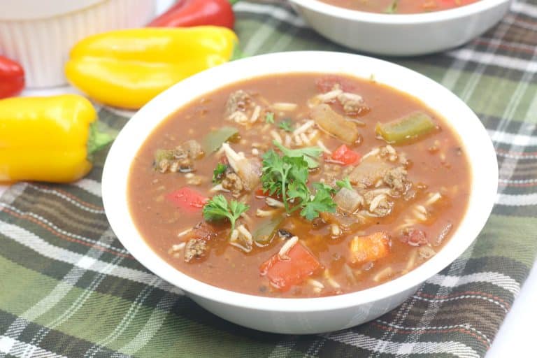 Easy Stuffed Bell Pepper Soup