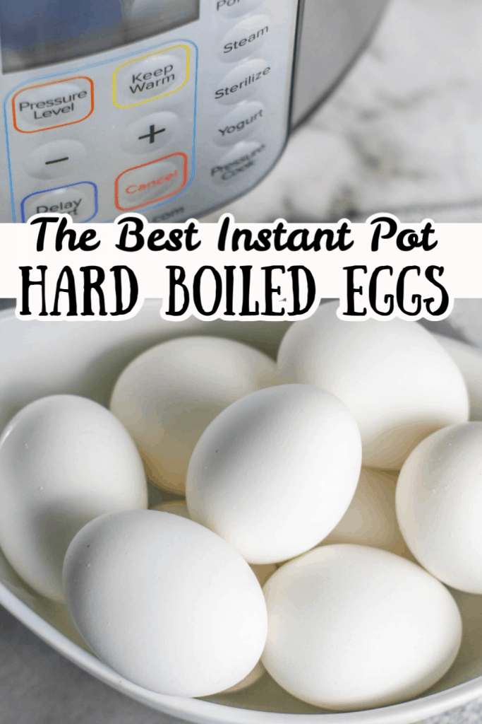 Pin for The Best Way to Make Instant Pot Hard Boiled Eggs.