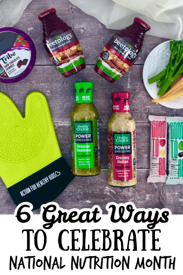 Pin for National Nutrition Month