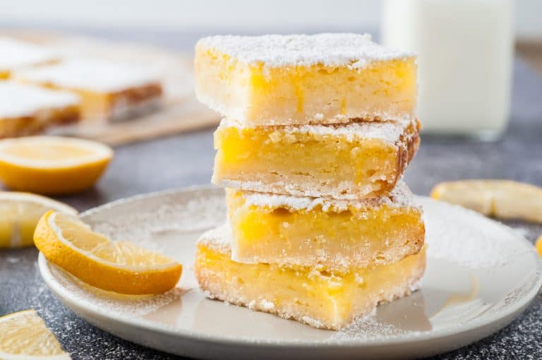 Easy Lemon Shortbread Squares