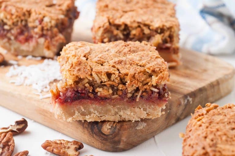 Coconut Raspberry Bars