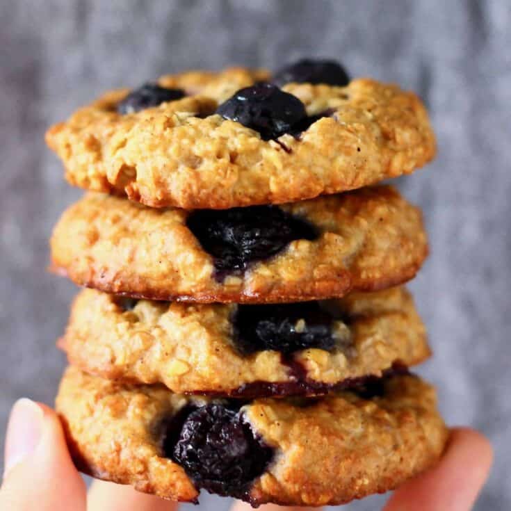 Image for Gluten-Free Vegan Blueberry Breakfast Cookies