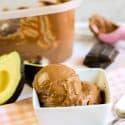 Chocolate Avocado Ice Cream