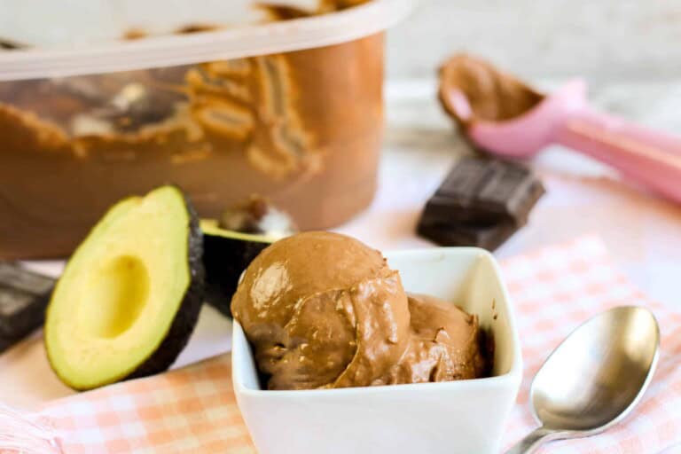 Chocolate Avocado Ice Cream