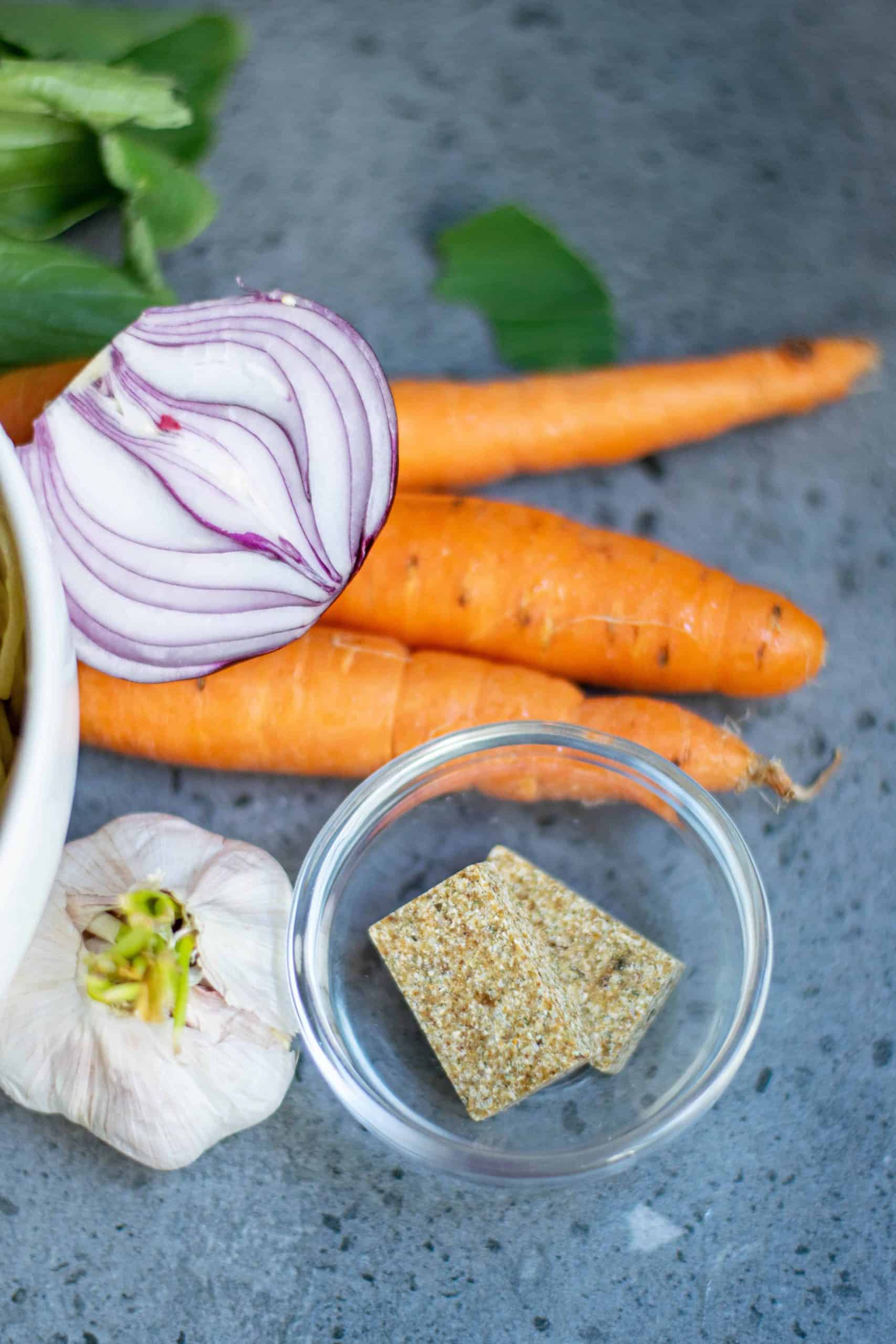Vegetable Ramen Soup Ingredients