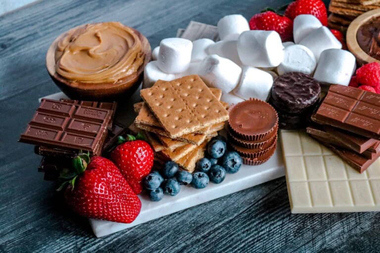 How to Make a Loaded S'mores Board