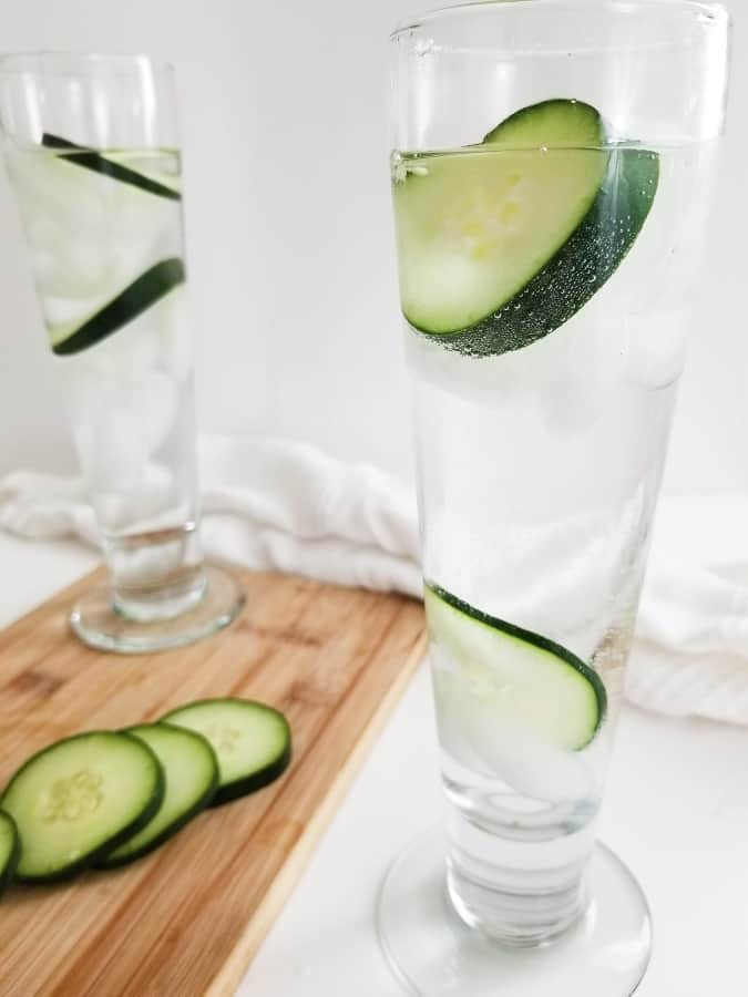 Refreshing Cucumber Melon Vodka Cocktail